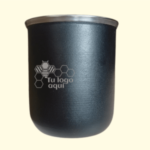 Mate térmico recto de acero inoxidable – Incluye bombilla
